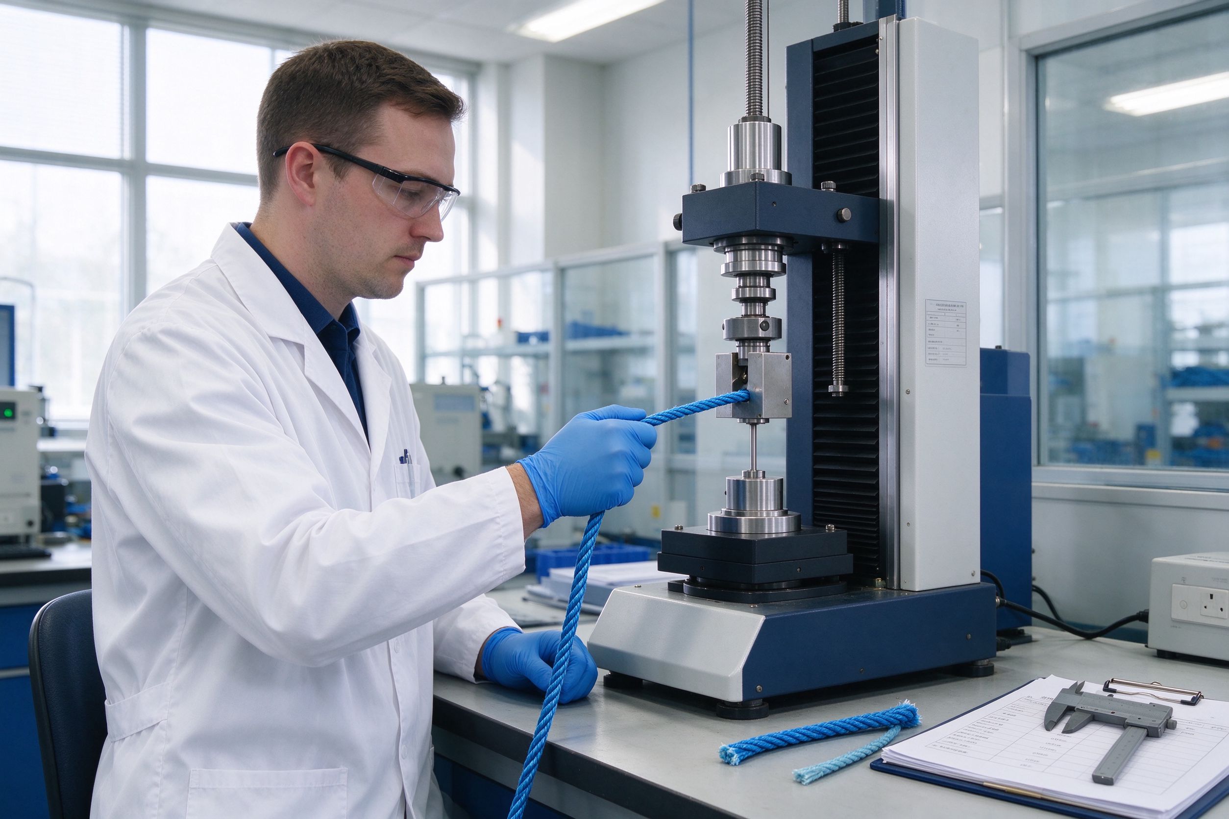 SeaStrong quality control laboratory